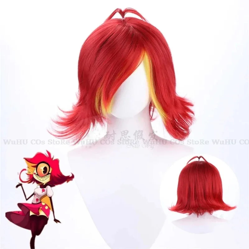 2025 hasbin Cos Niffty Wig Ani - Anime Cosplay Red Hair 评论和价格