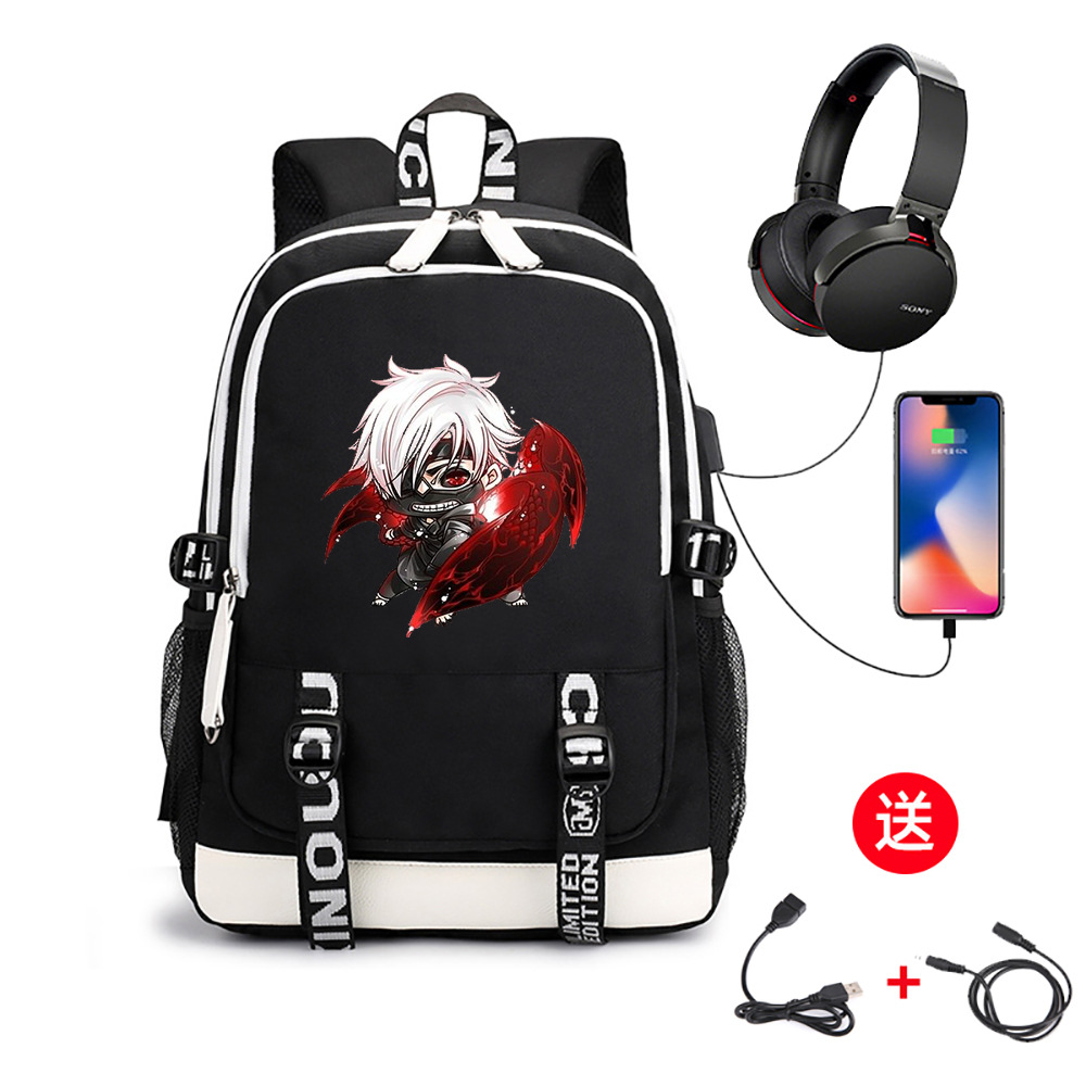 Anime Tokyo Ghoul Backpack Chi - Tokyo Ghoul Mask 评论和价格